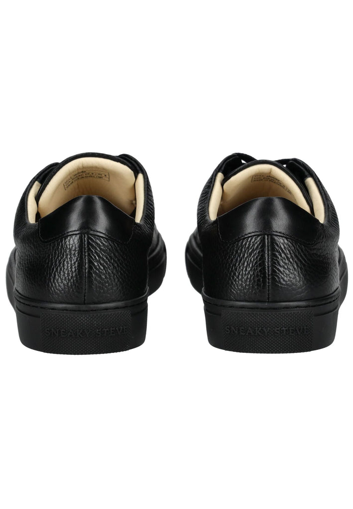 Sneaky Steve Sneaker Leder Schwarz