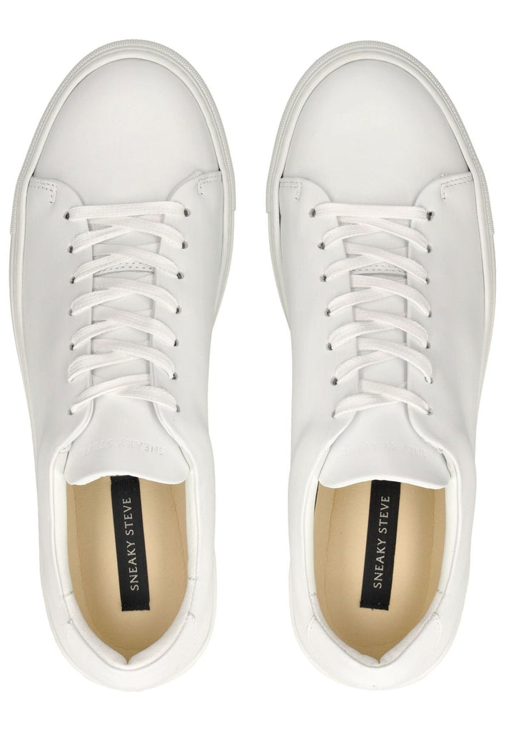 Sneaky Steve Sneaker Leder Weiß