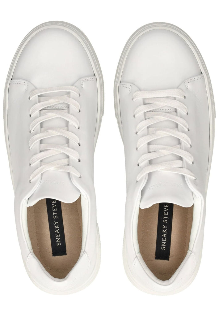 Sneaky Steve Sneaker Leder Weiß