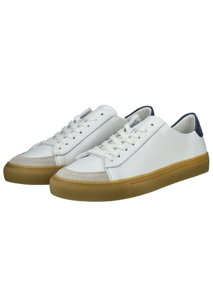 Sneaky Steve Sneaker Leder Weiß/Beige