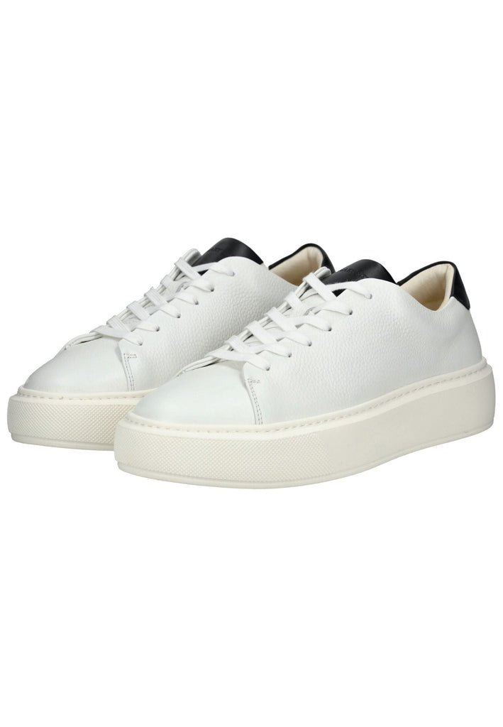 Sneaky Steve Sneaker Leder Weiß/Schwarz