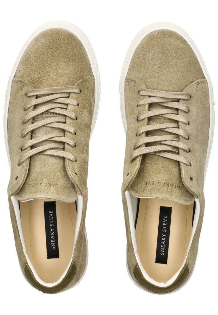 Sneaky Steve Sneaker Veloursleder Khaki