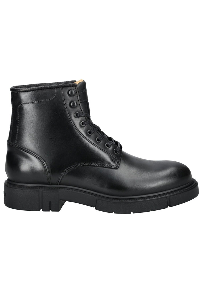 Sneaky Steve Stiefelette Leder Schwarz