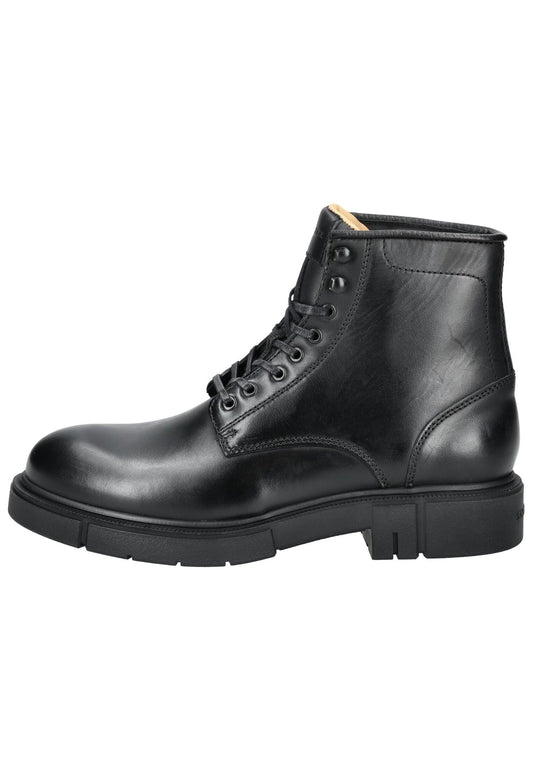 Sneaky Steve Stiefelette Leder Schwarz