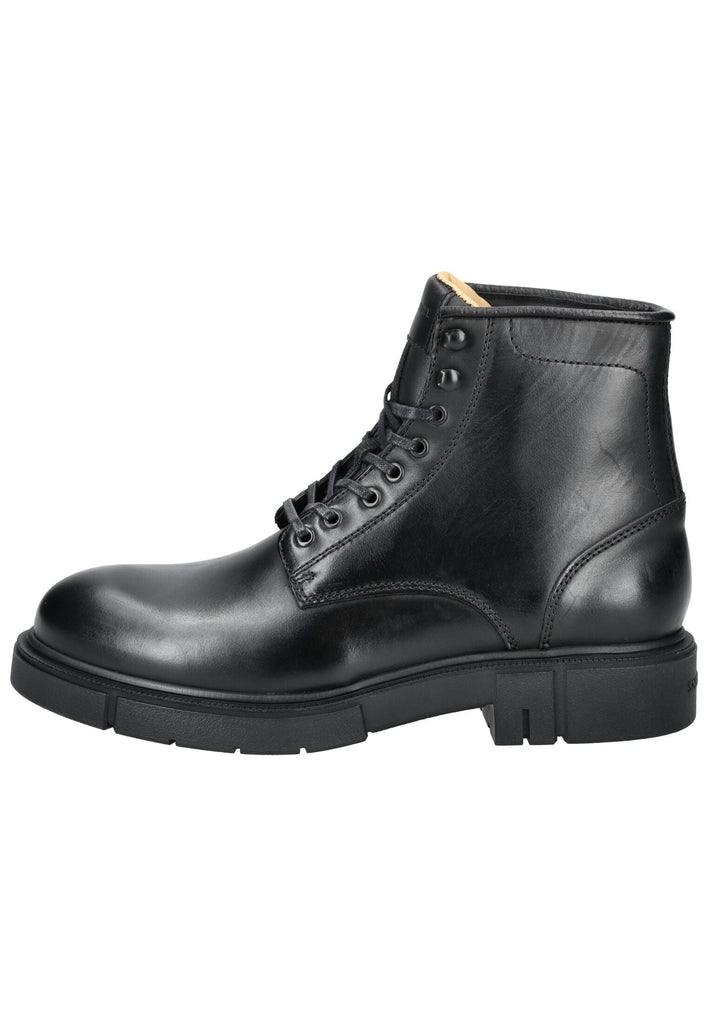 Sneaky Steve Stiefelette Leder Schwarz