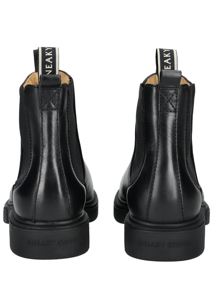 Sneaky Steve Stiefelette Leder/Textil Schwarz