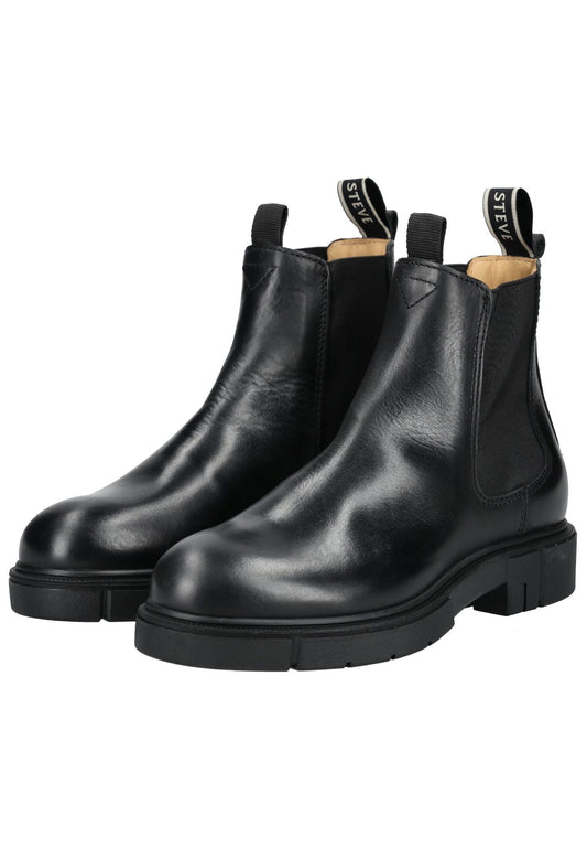 Sneaky Steve Stiefelette Leder/Textil Schwarz