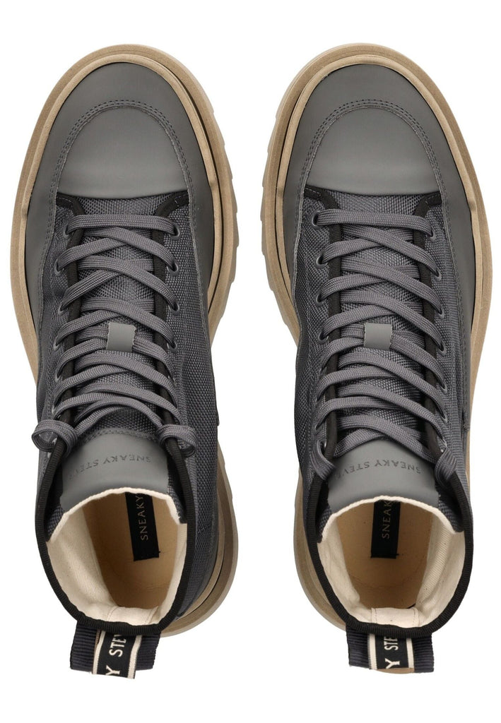 Sneaky Steve Stiefelette Nylon Blau/Beige Warmfutter