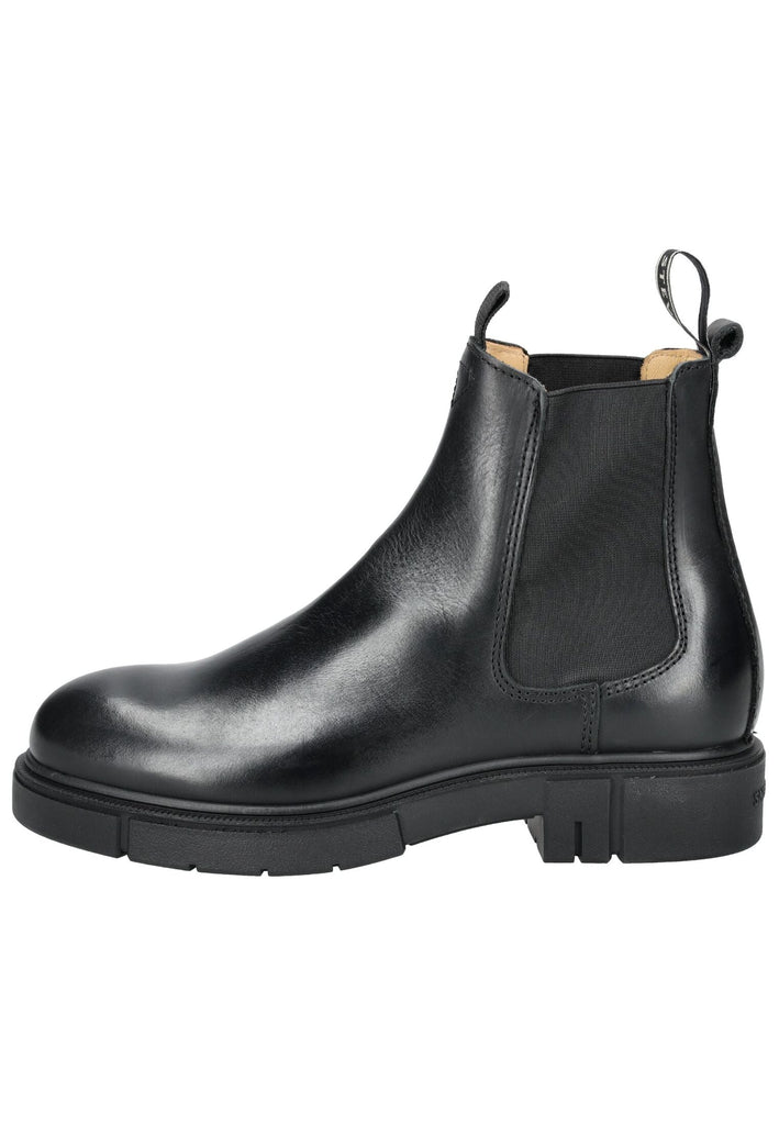 Stiefeletten Sneaky Steve Stiefelette Leder/Textil Schwarz