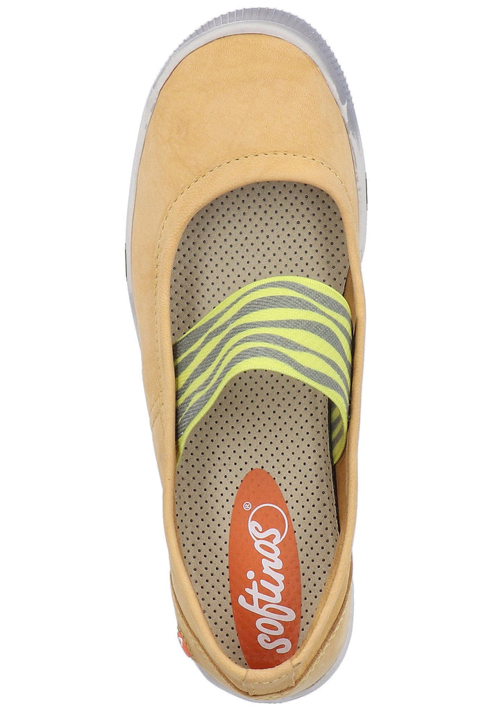 softinos Ballerinas Leder Gelb