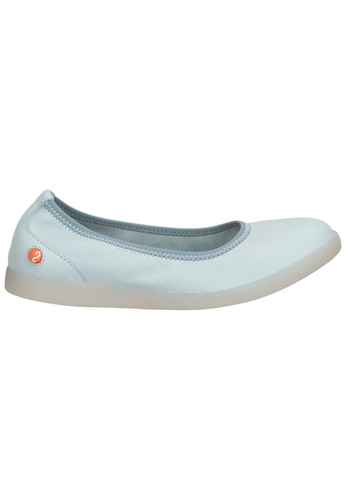softinos Ballerinas Leder Hellblau
