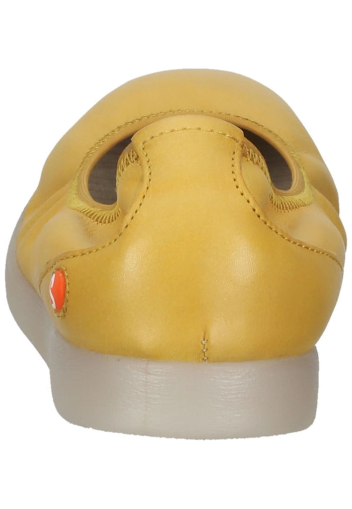 softinos Ballerinas Leder Hellgelb