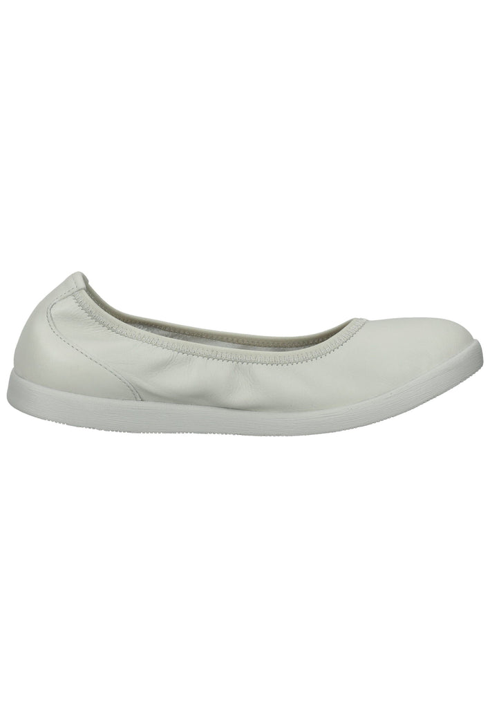 softinos Ballerinas Leder Hellgrau
