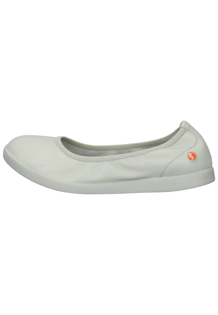softinos Ballerinas Leder Hellgrau