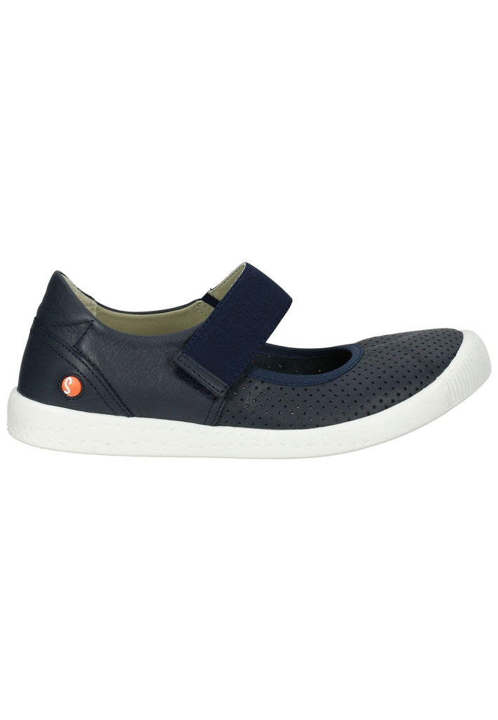 softinos Ballerinas Leder Navy
