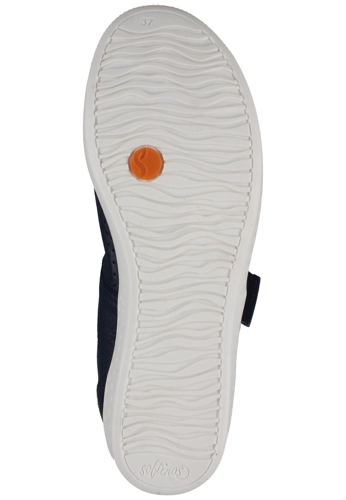 softinos Ballerinas Leder Navy