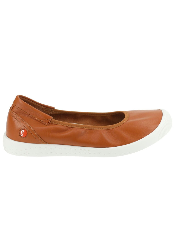 softinos Ballerinas Leder Orange