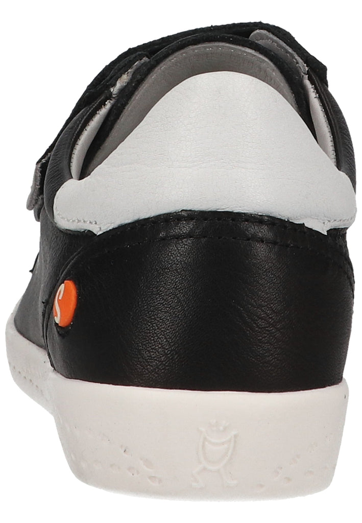 softinos Halbschuhe Leder Schwarz