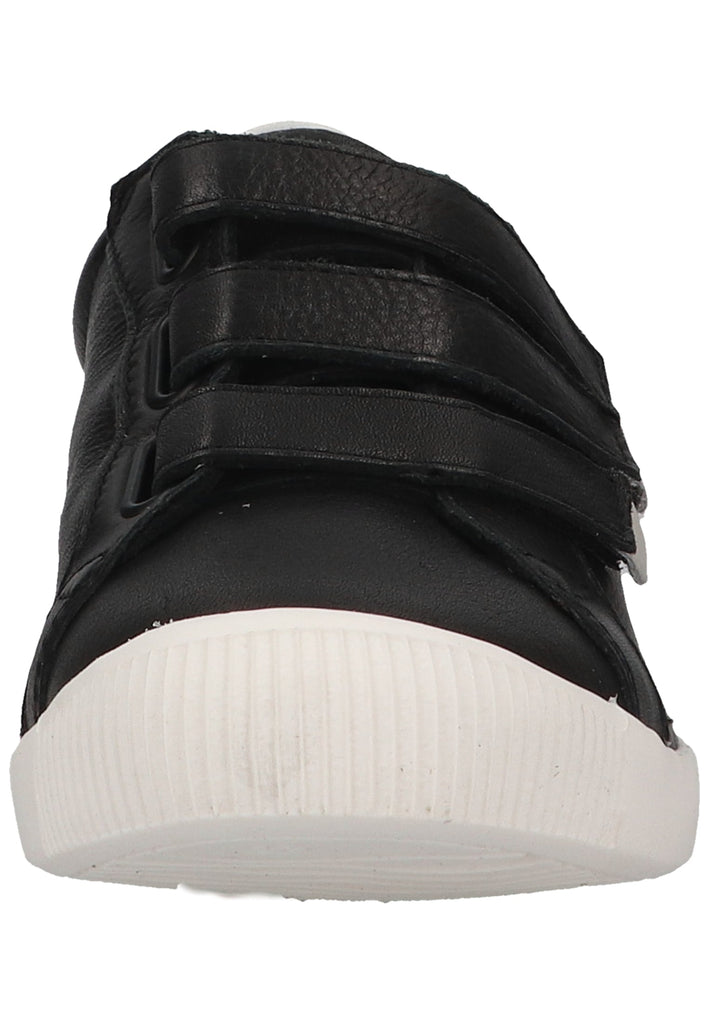 softinos Halbschuhe Leder Schwarz