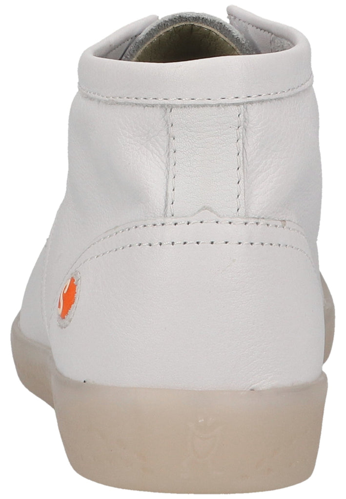 softinos Halbschuhe Leder Weiß