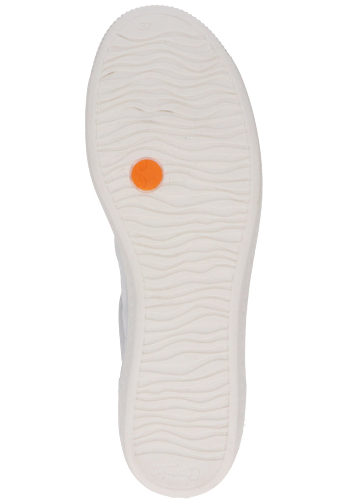 softinos Halbschuhe Leder Weiß