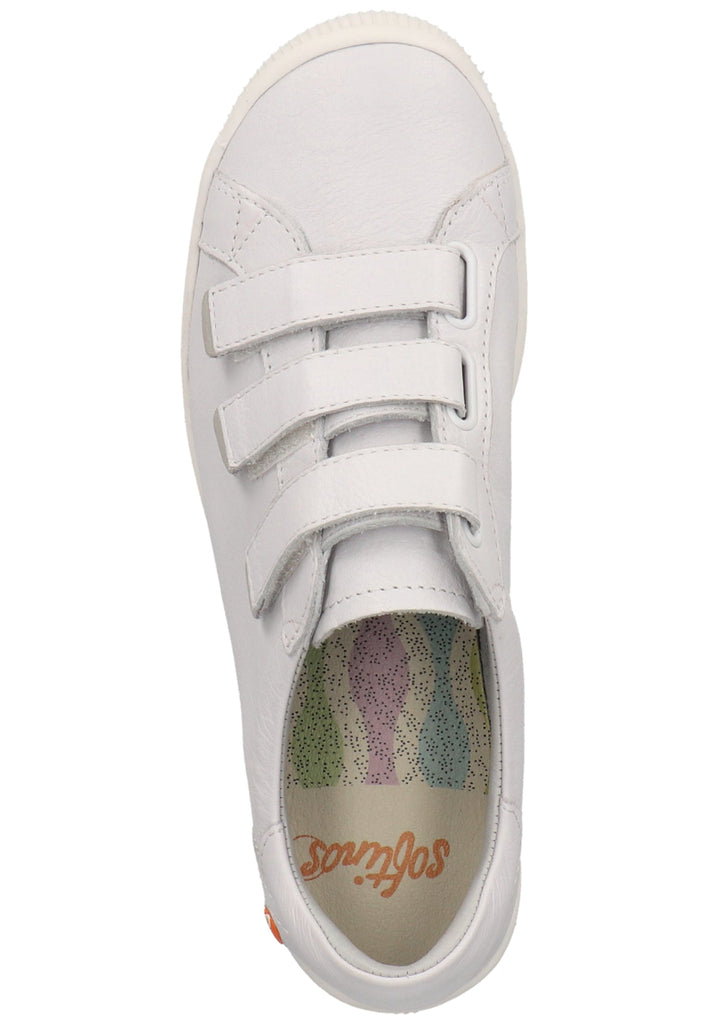 softinos Halbschuhe Leder Weiß