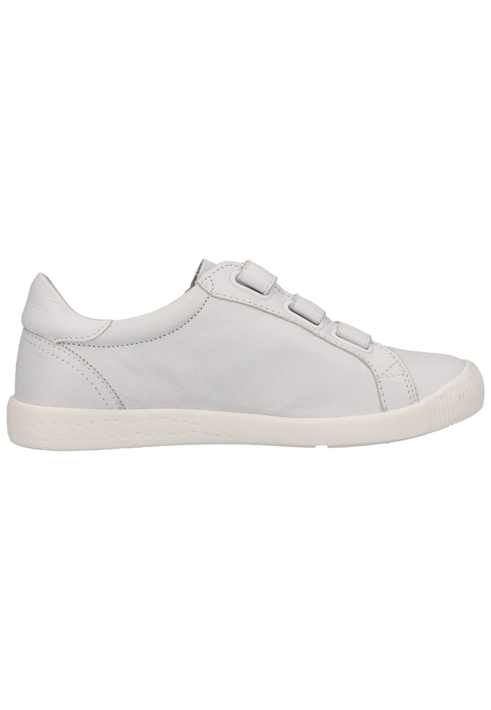 softinos Halbschuhe Leder Weiß