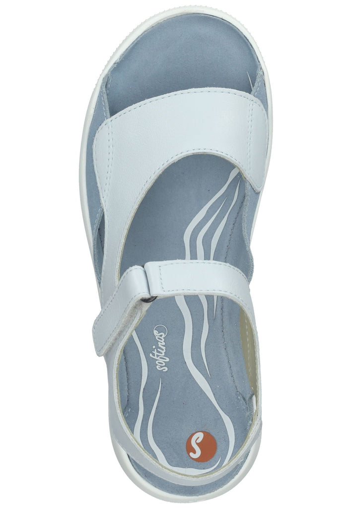 softinos Sandalen Leder Hellblau