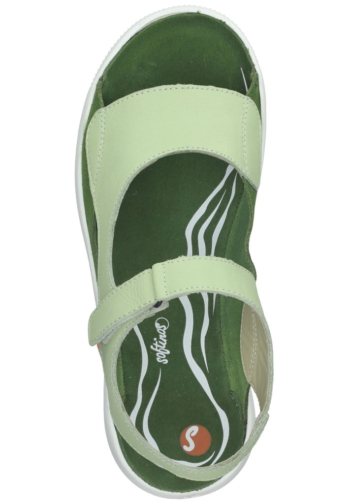 softinos Sandalen Leder Hellgrün