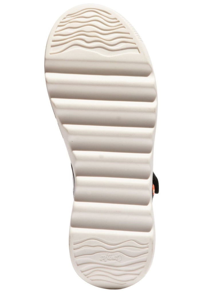 softinos Sandalen Leder Schwarz