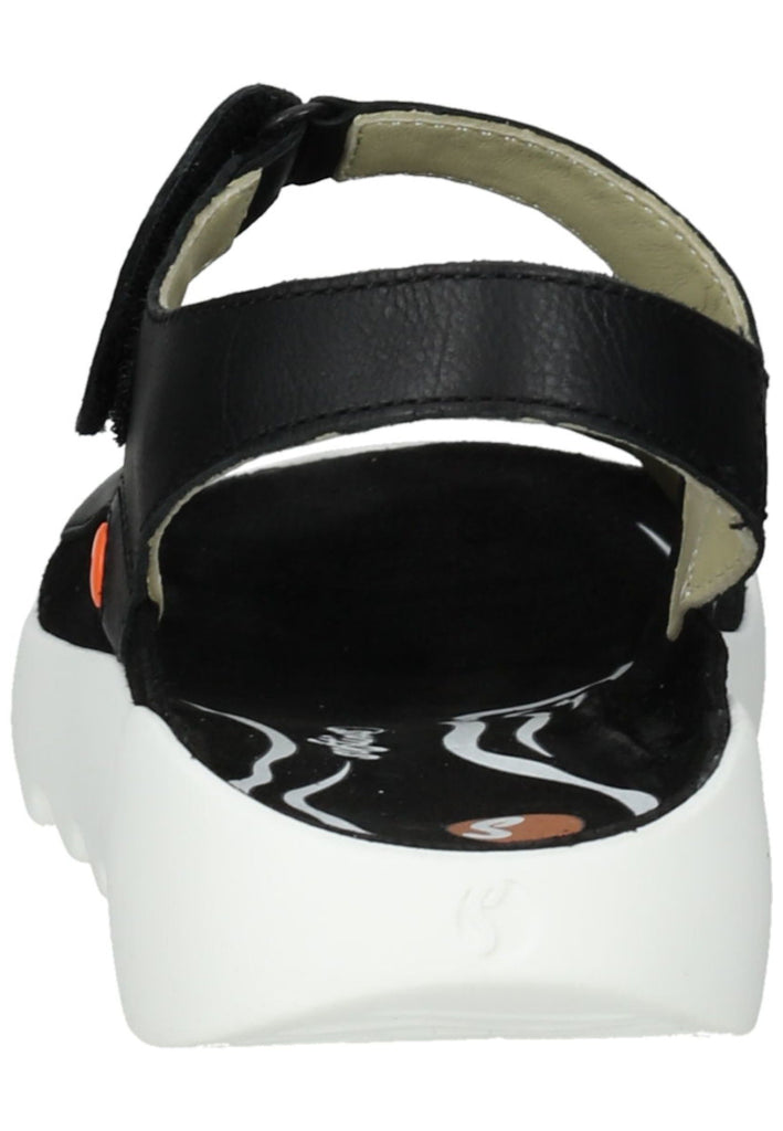 softinos Sandalen Leder Schwarz