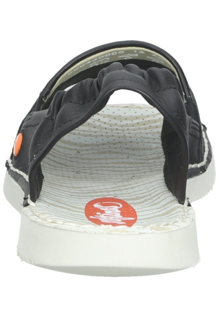 softinos Sandalen Leder Schwarz