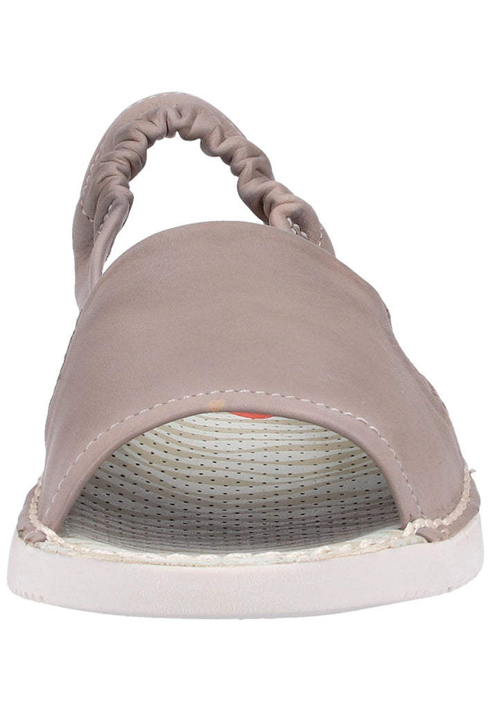 softinos Sandalen Leder Taupe