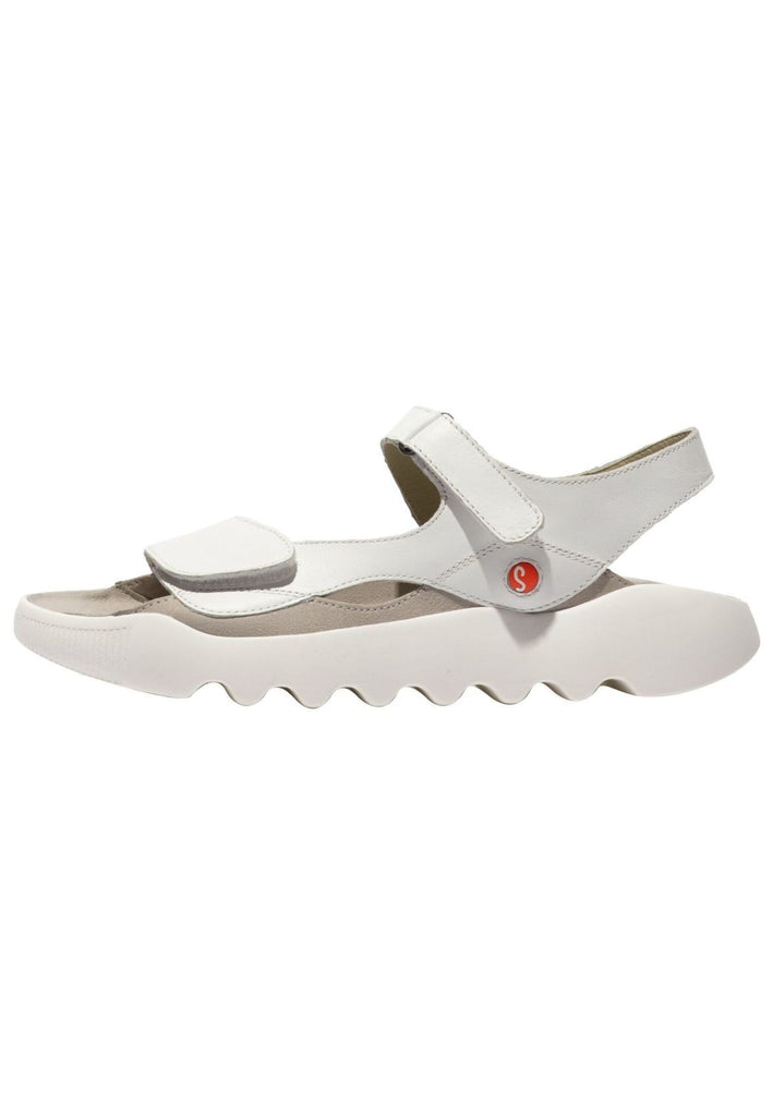 softinos Sandalen Leder Weiß