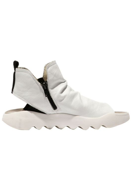 softinos Sandalen Leder Weiß