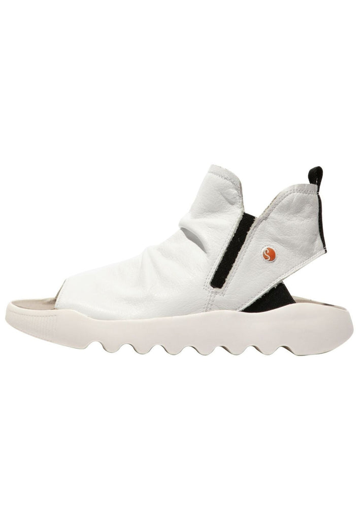 softinos Sandalen Leder Weiß