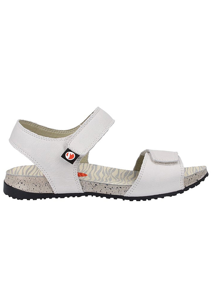 softinos Sandalen Leder Weiß