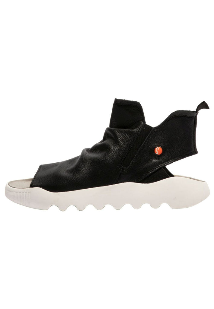 Sandalen softinos Sandalen Leder Schwarz