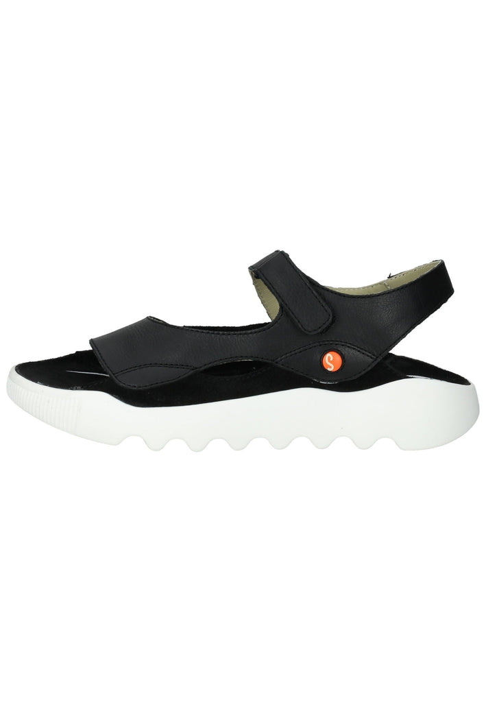 Sandalen softinos Sandalen Leder Schwarz