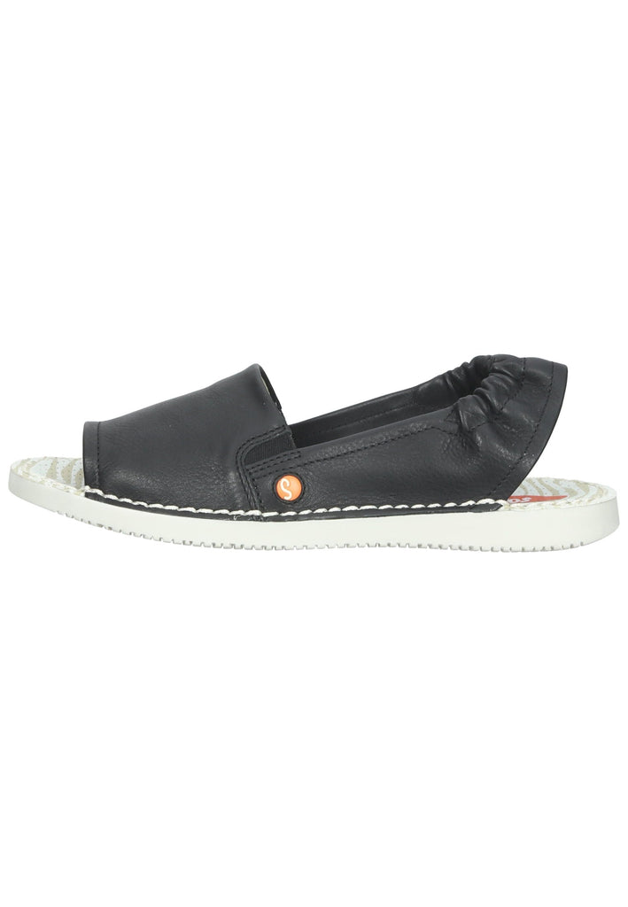 Sandalen softinos Sandalen Leder Schwarz