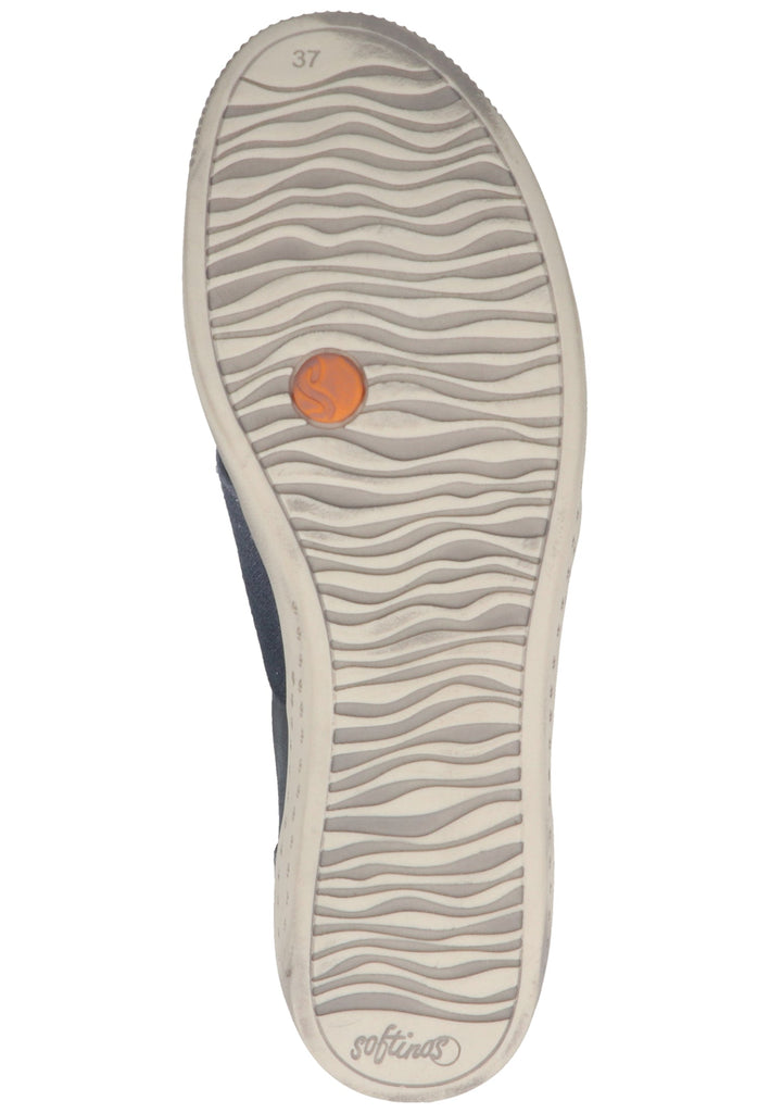 softinos Slipper Leder Navy