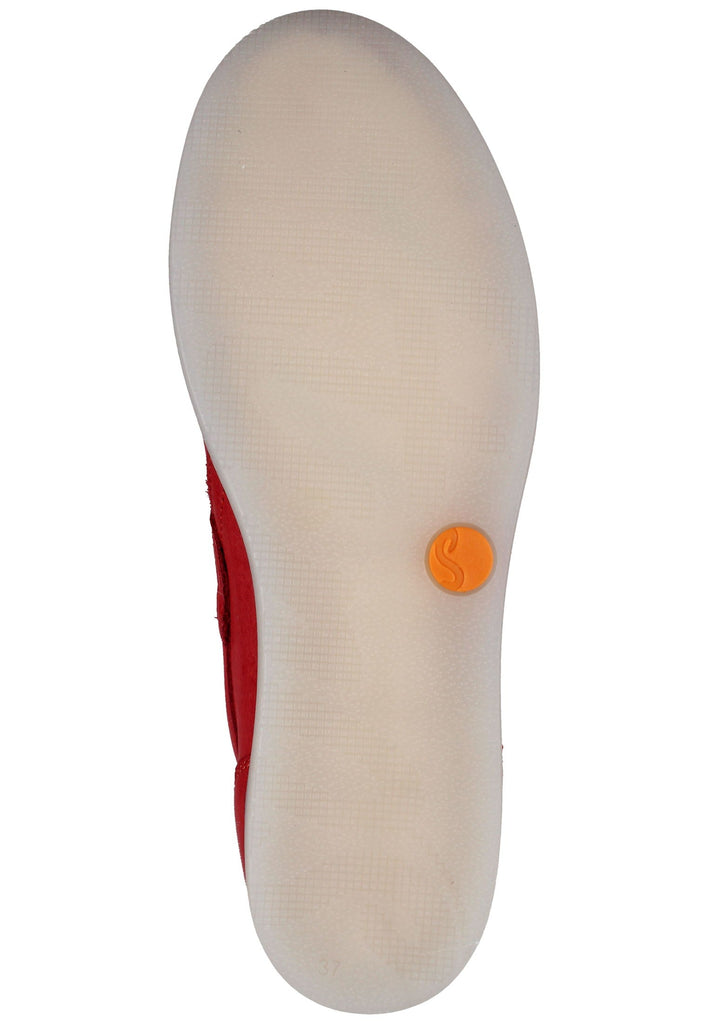 softinos Slipper Leder Rot