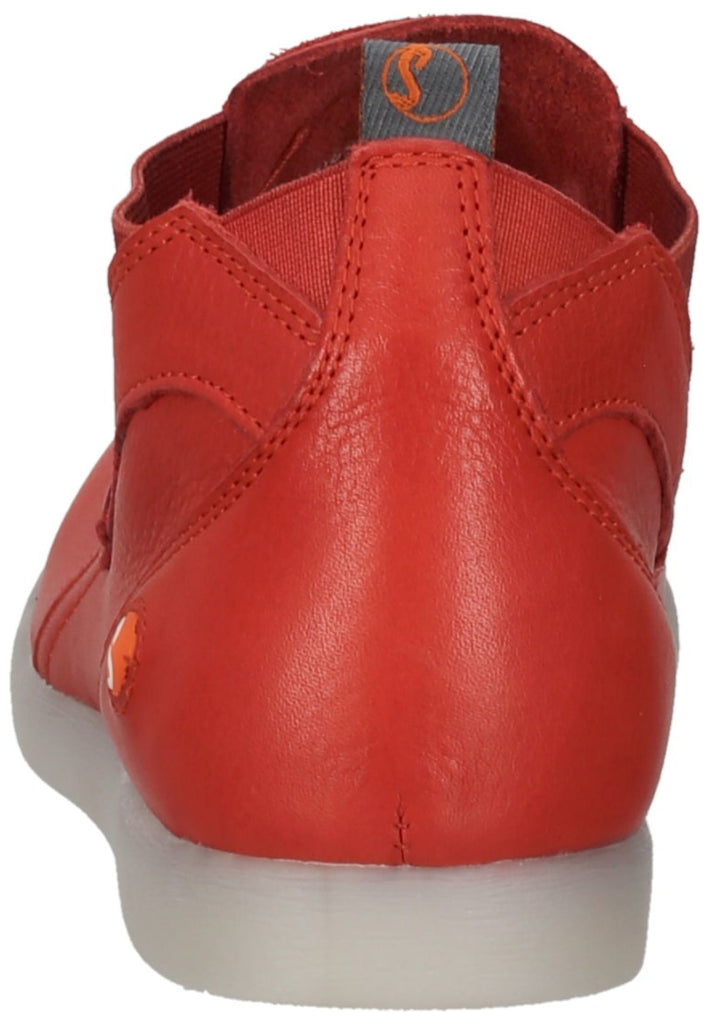 softinos Slipper Leder Rot