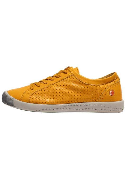 softinos Sneaker Glattleder Mustard