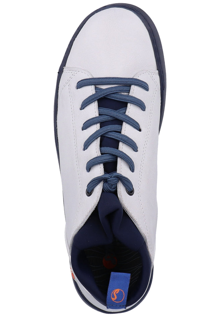 softinos Sneaker Glattleder Weiß