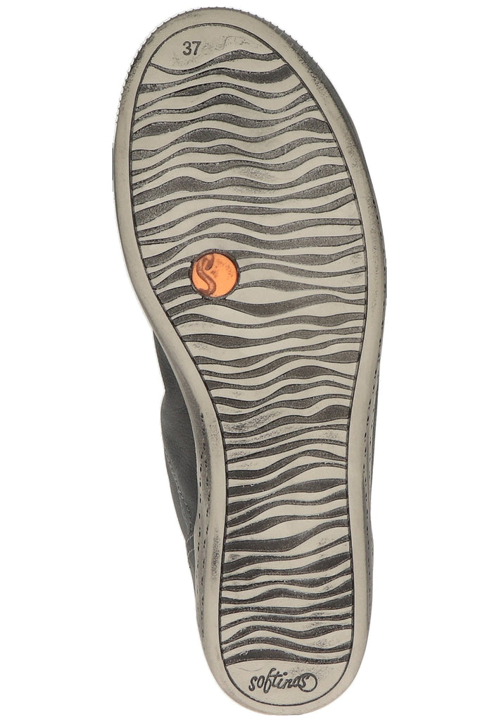 softinos Sneaker Leder Anthrazit