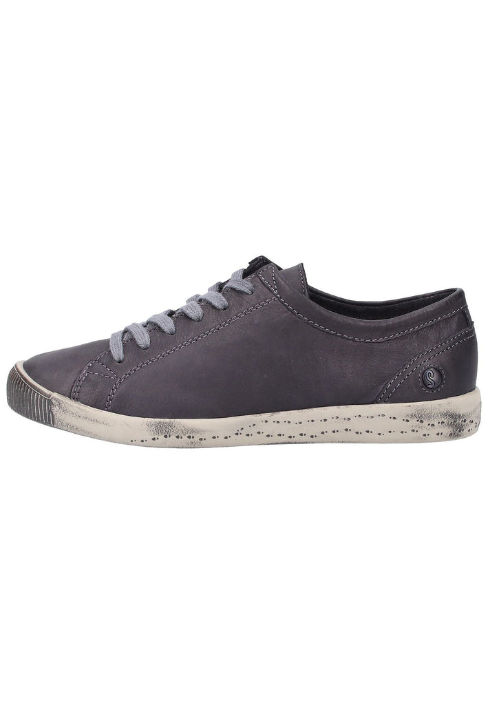 softinos Sneaker Leder Anthrazit