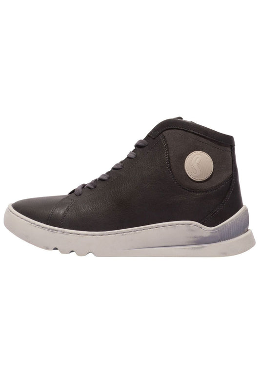 softinos Sneaker Leder Antracite
