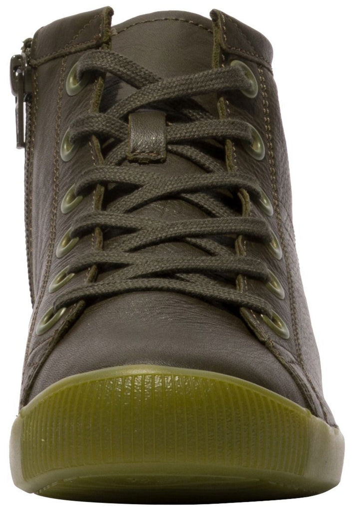 softinos Sneaker Leder Army