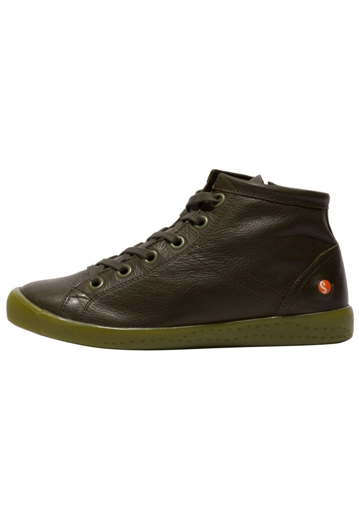 softinos Sneaker Leder Army